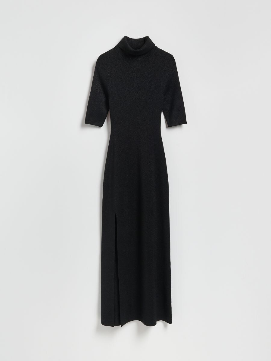 Viscose rich dress - black - RESERVED