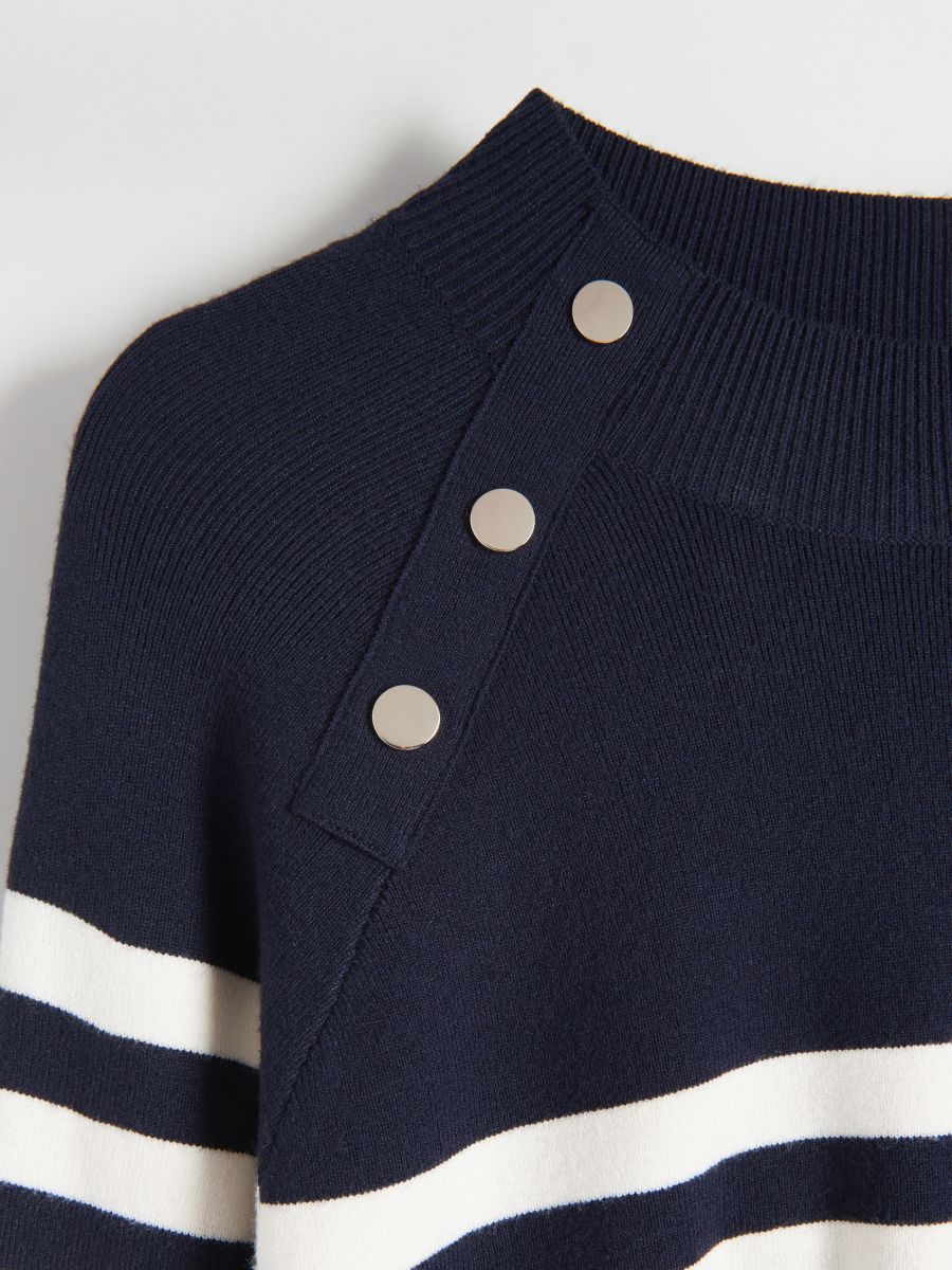 Sweter w paski - wielobarwny - RESERVED - 4