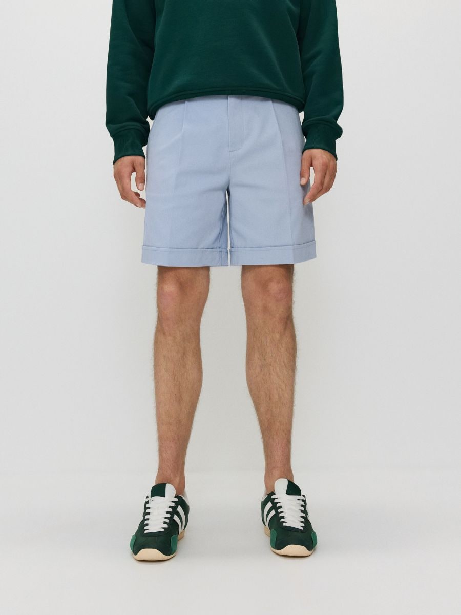 Regular shorts - light blue - RESERVED - 3