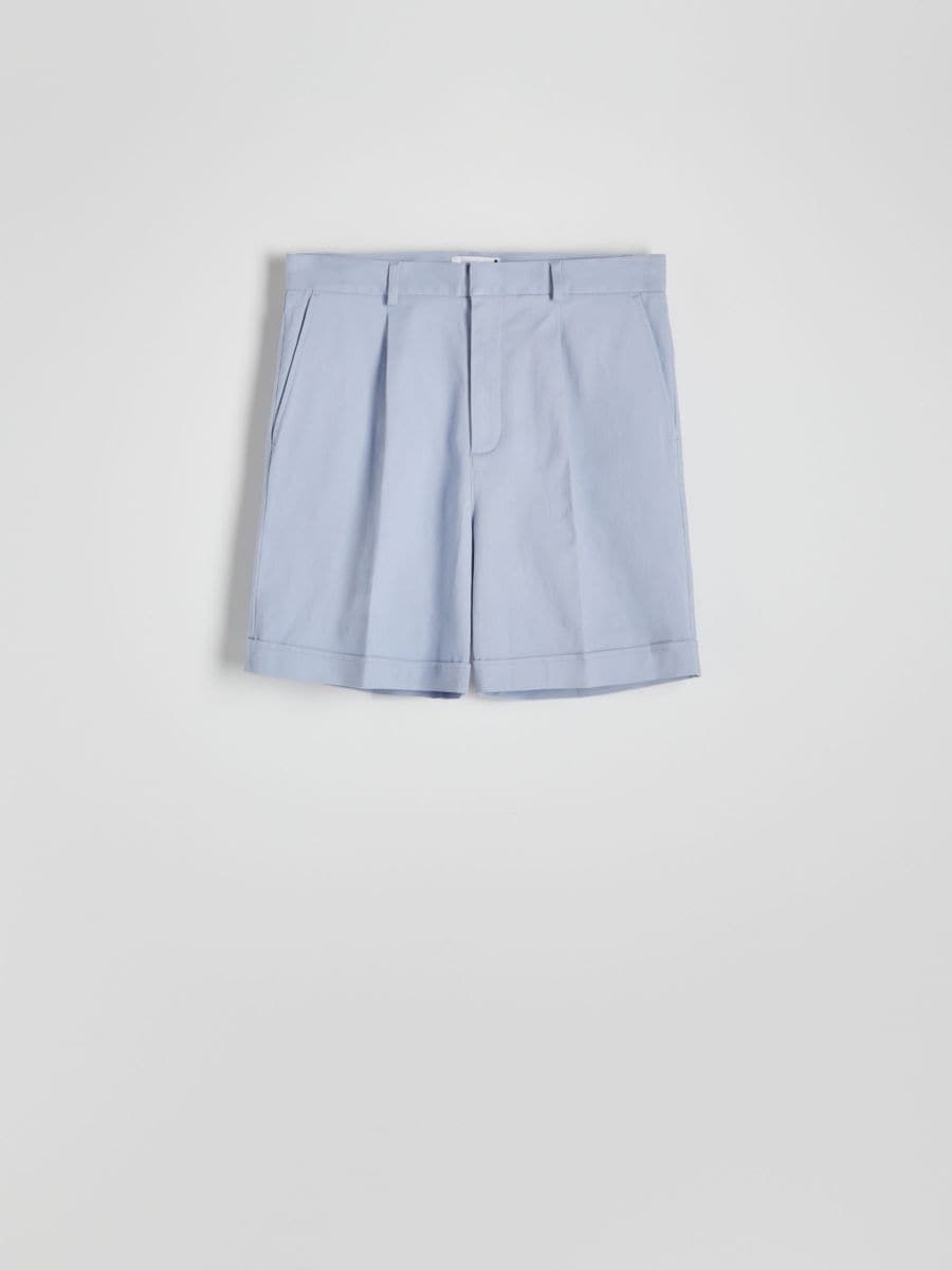 Regular shorts - light blue - RESERVED - 4