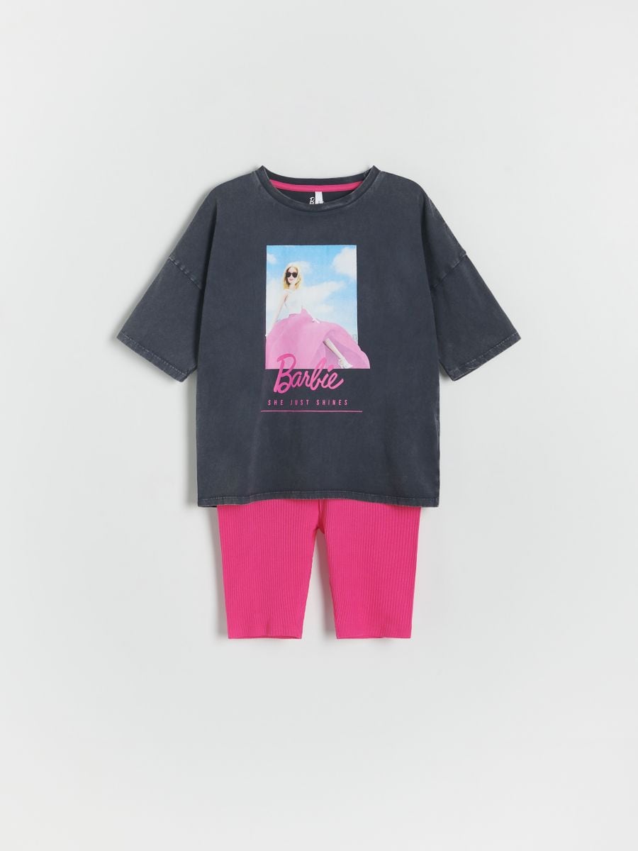 Barbie two piece pyjama set - fuchsia - RESERVED