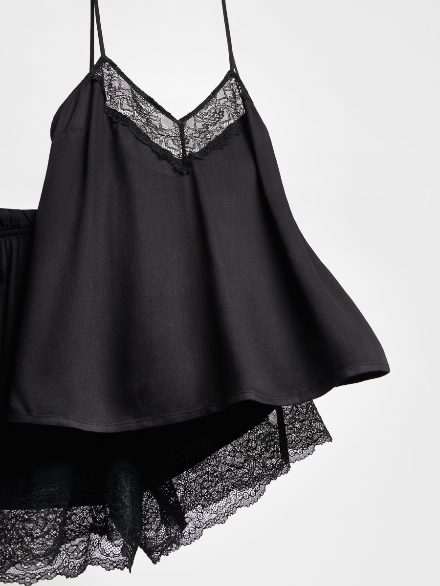 LADIES` PYJAMA - crno - RESERVED - 8
