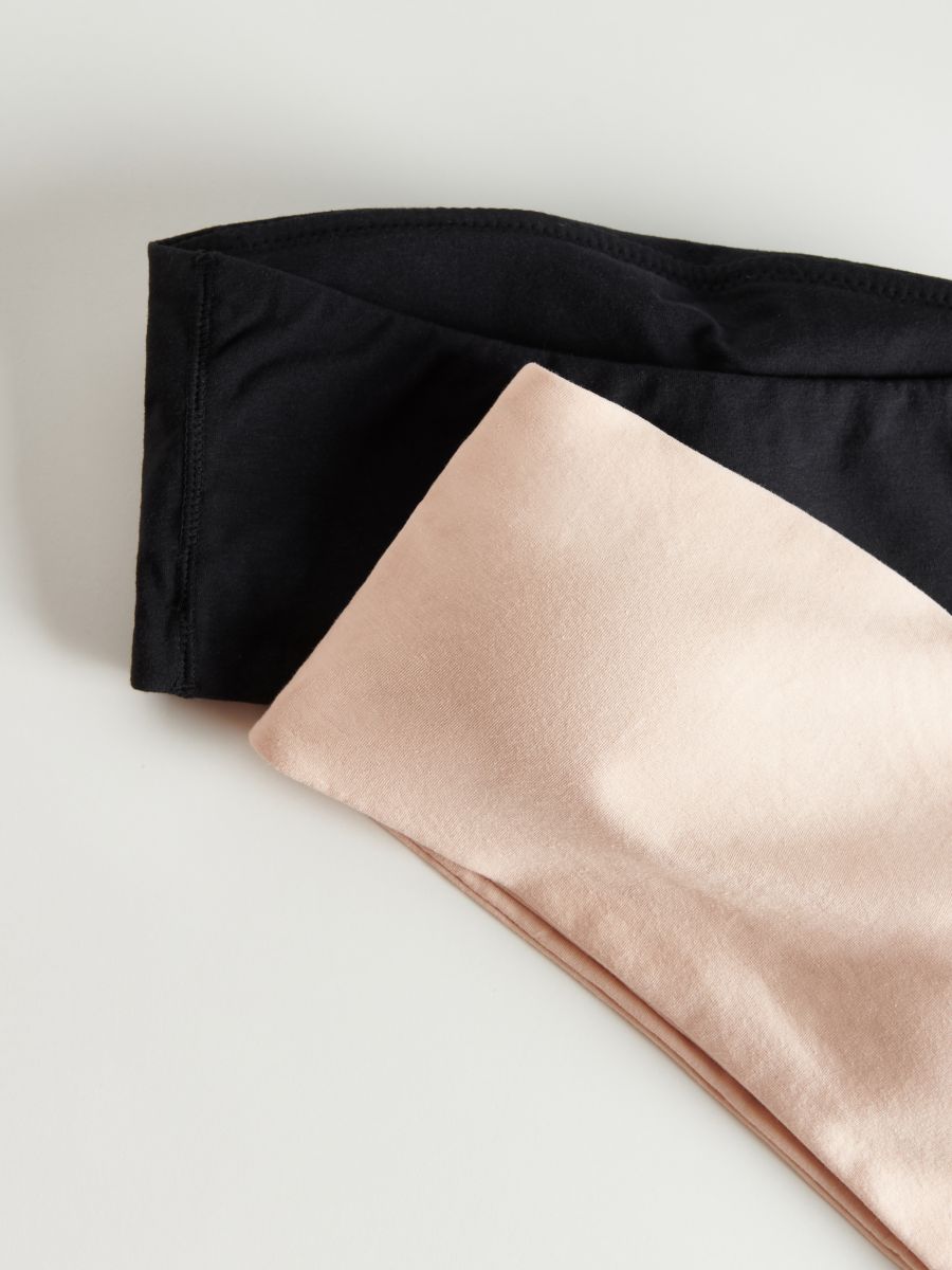 Bandeau-BH, 2er-Pack - schwarz - RESERVED - 7