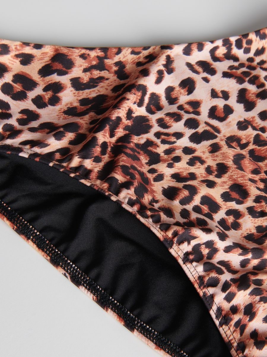 Bikini bottom with animal pattern - multicolor - RESERVED - 5