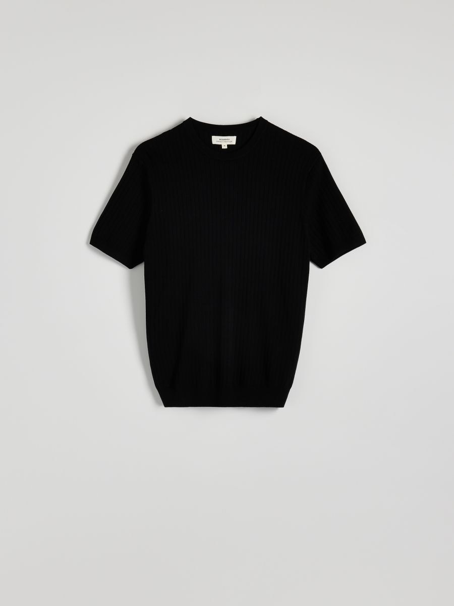 Sweater with viscose blend - black - RESERVED - 5