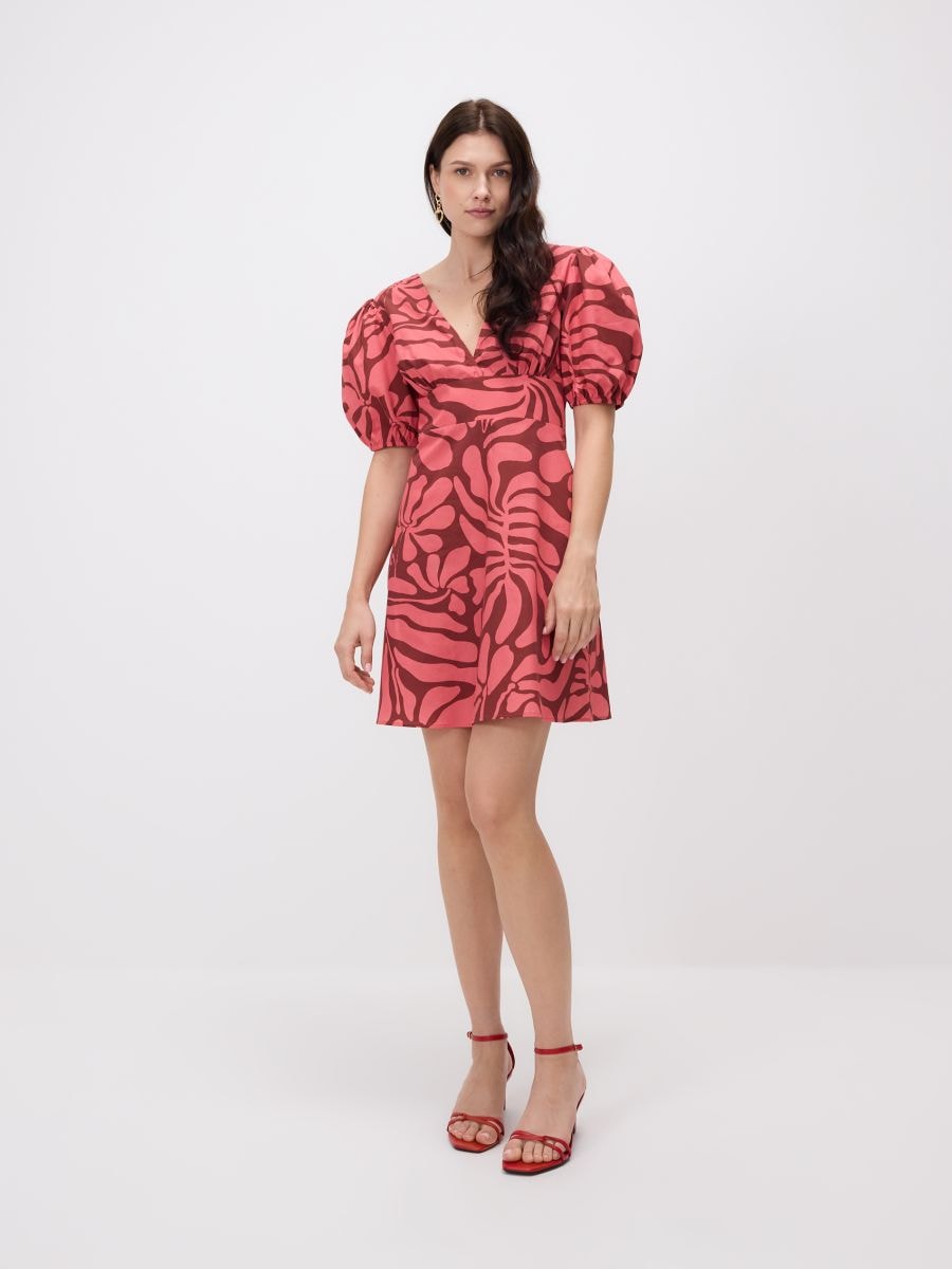 Gemustertes Kleid - bunt - RESERVED - 2