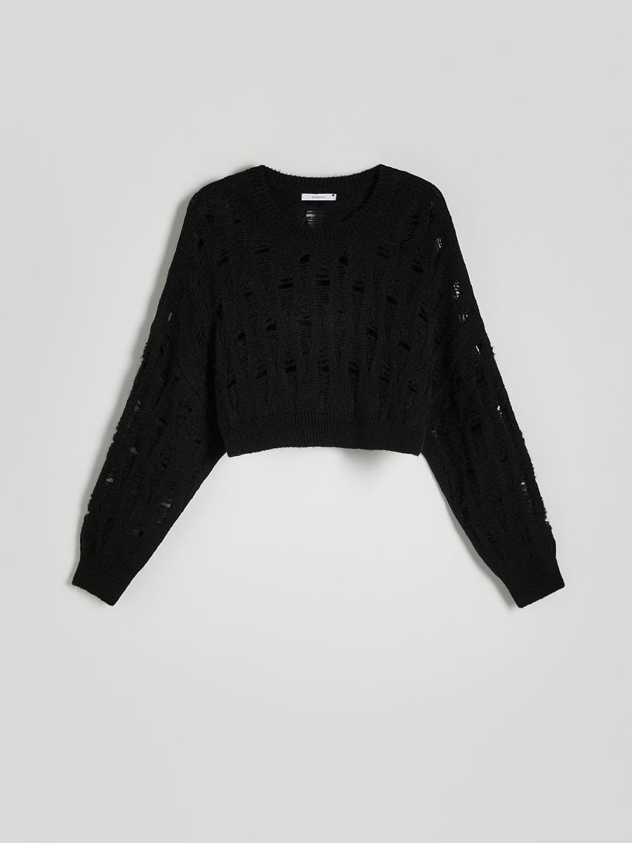Distressed jumper - black - RESERVED - 3