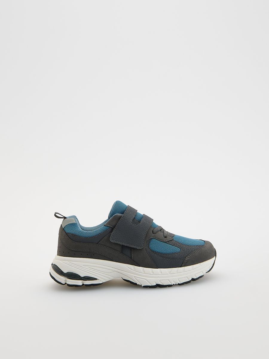 Velcro shoes - dark grey - RESERVED