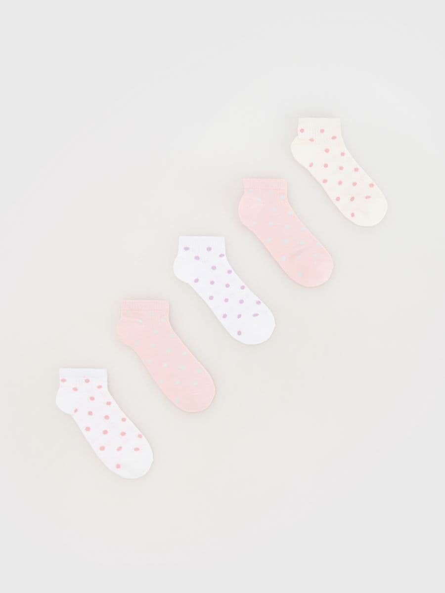 Cotton rich socks 5 pack - multicolor - RESERVED