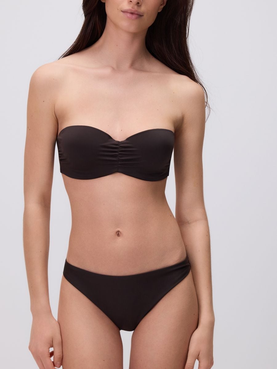Bikini bottom - dark brown - RESERVED - 3