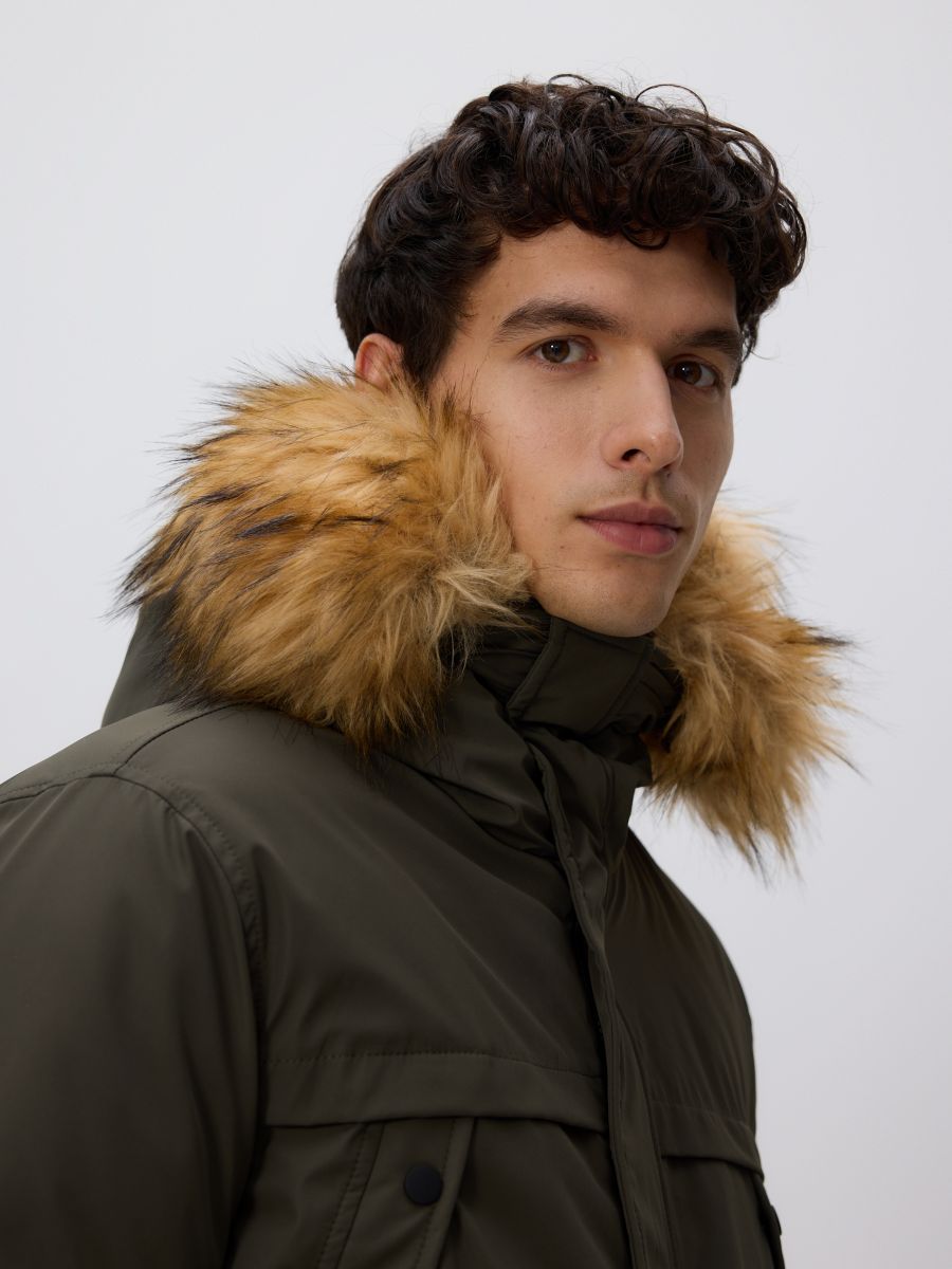 新品　MENS STRECH BACK FLEECE PARKA Parka Fillmore Mid 2.0 - Czarny | Levi's® PL