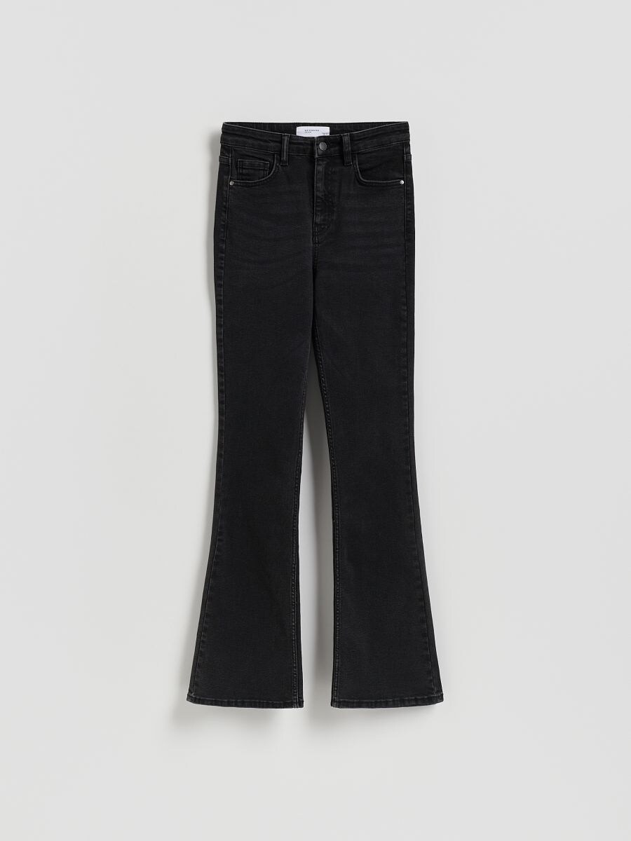 Flare bootcut jeans - black - RESERVED