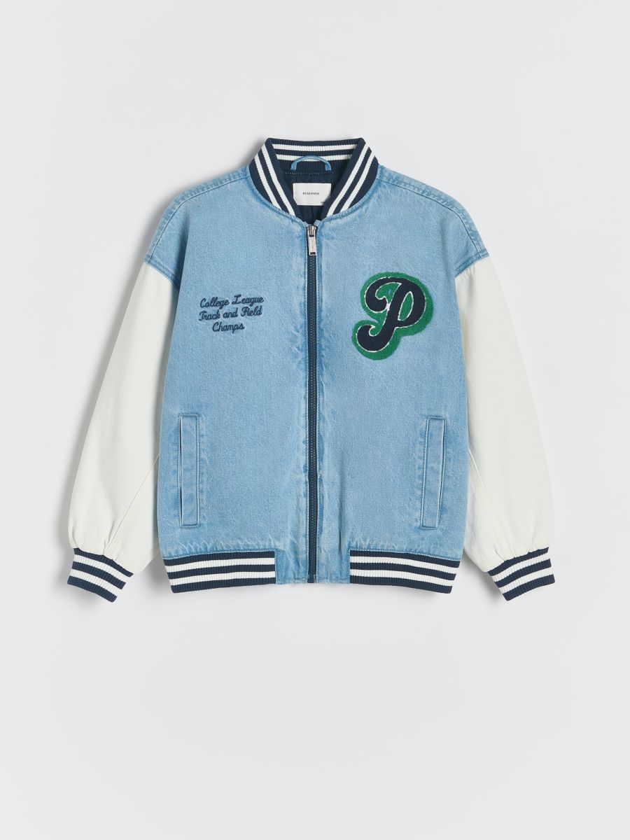 BOYS` JACKET - cин - RESERVED