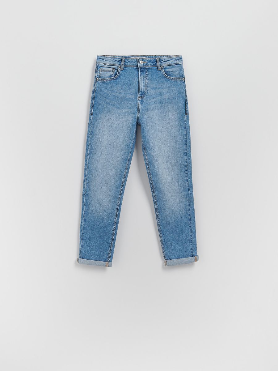 Boyfriend slim jeans - blue - RESERVED
