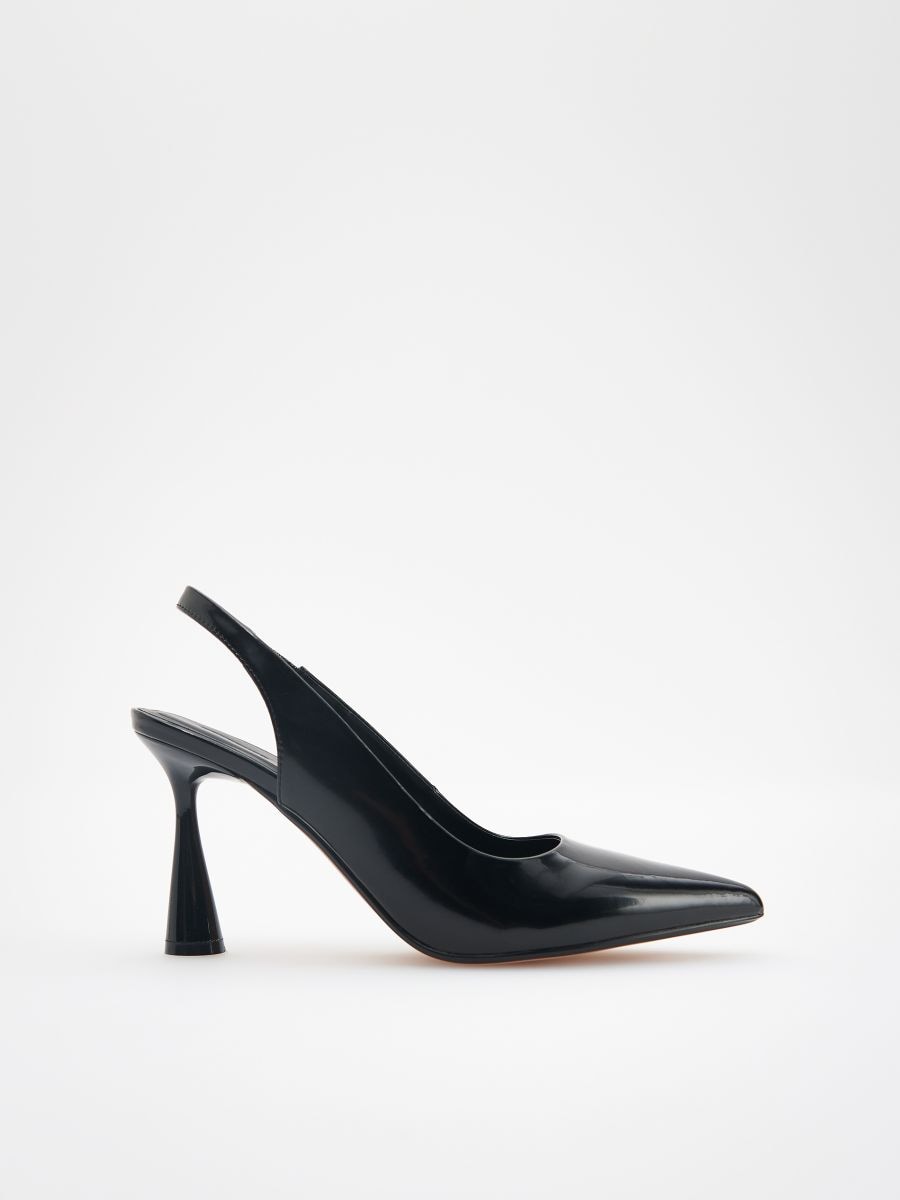 Leather pumps - black - RESERVED
