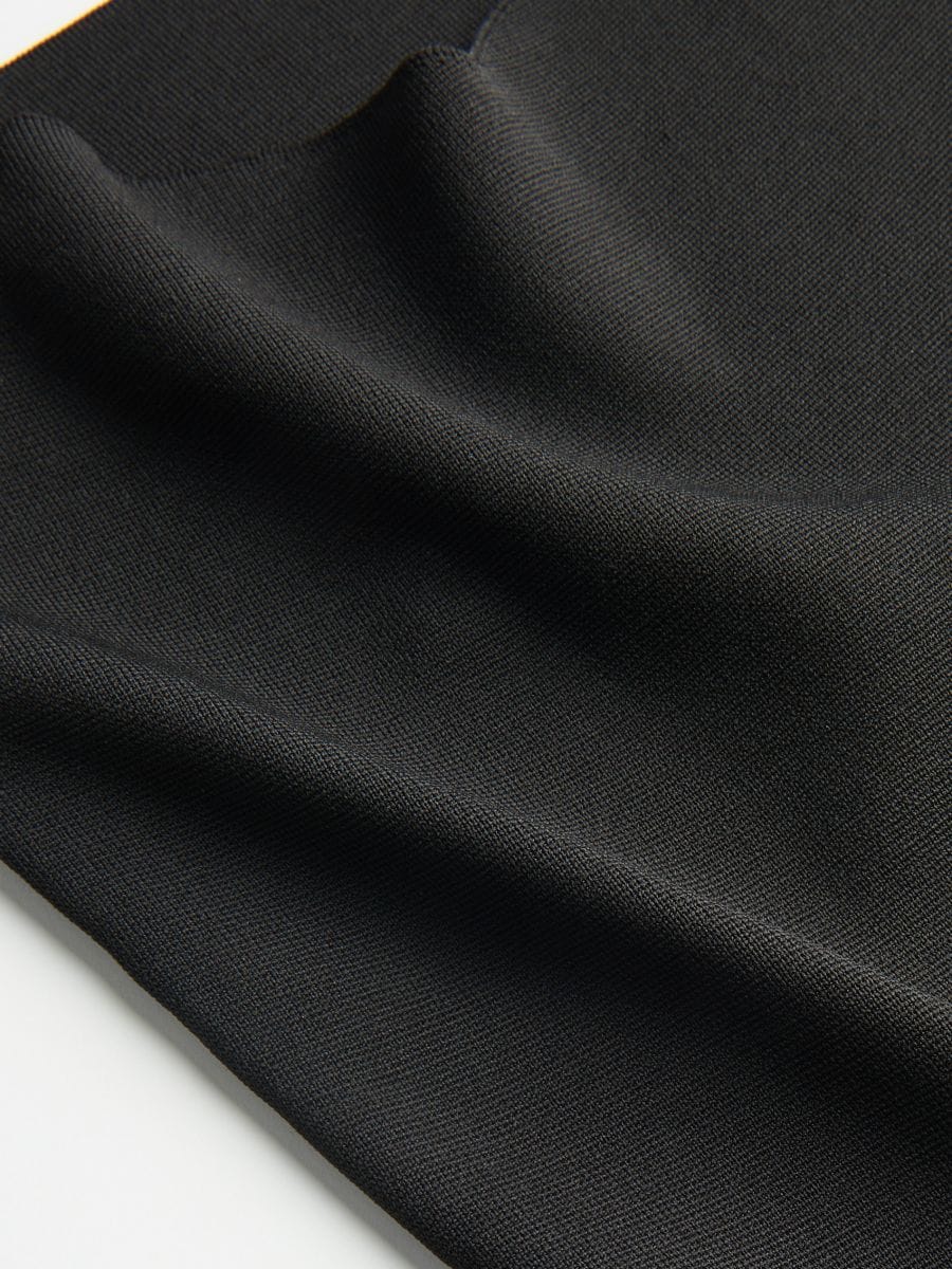 Jersey crop top - black - RESERVED - 4