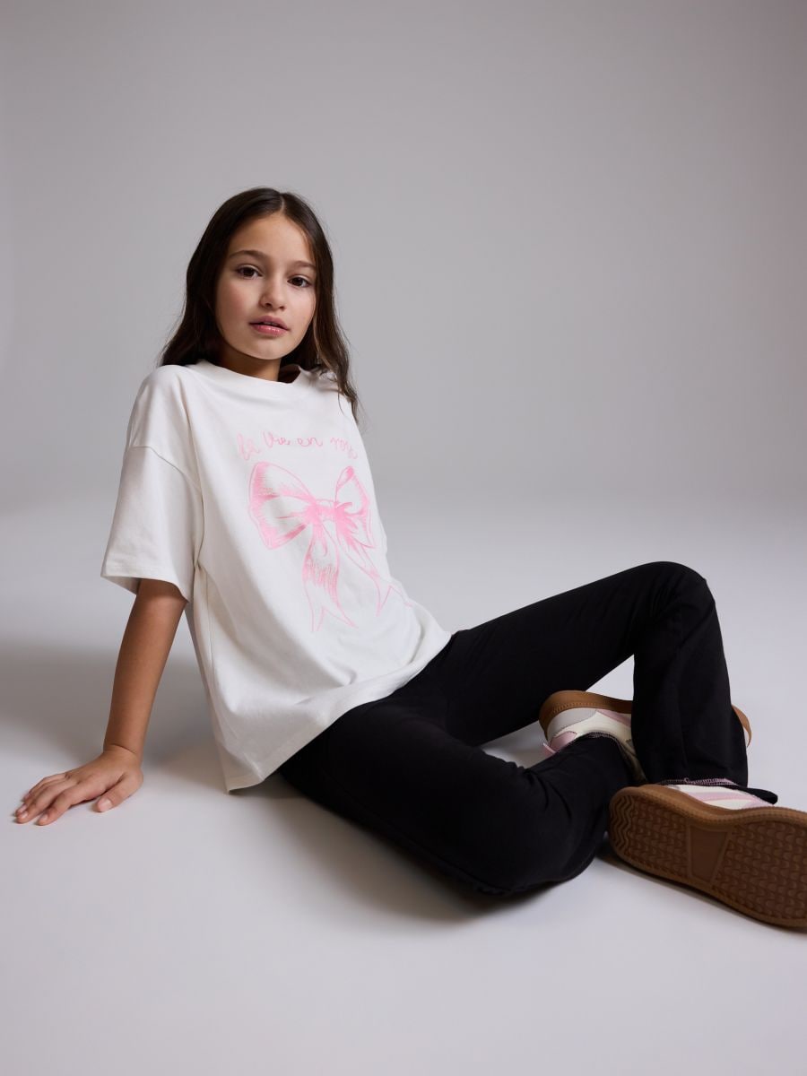 T-shirt with print - cream - RESERVED - 4