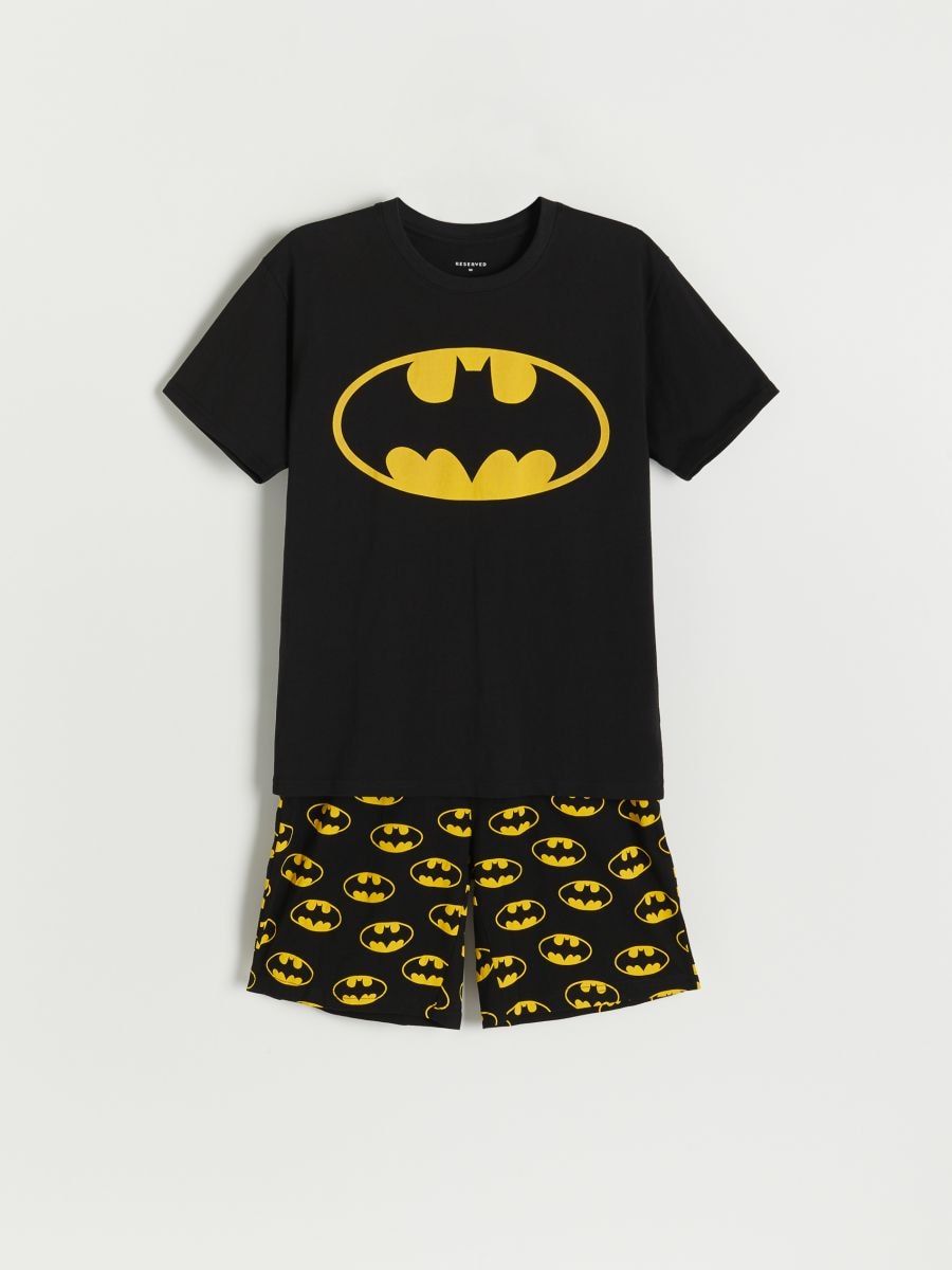 Pijama Batman, cu pantaloni scurți, RESERVED, 7564O-99X