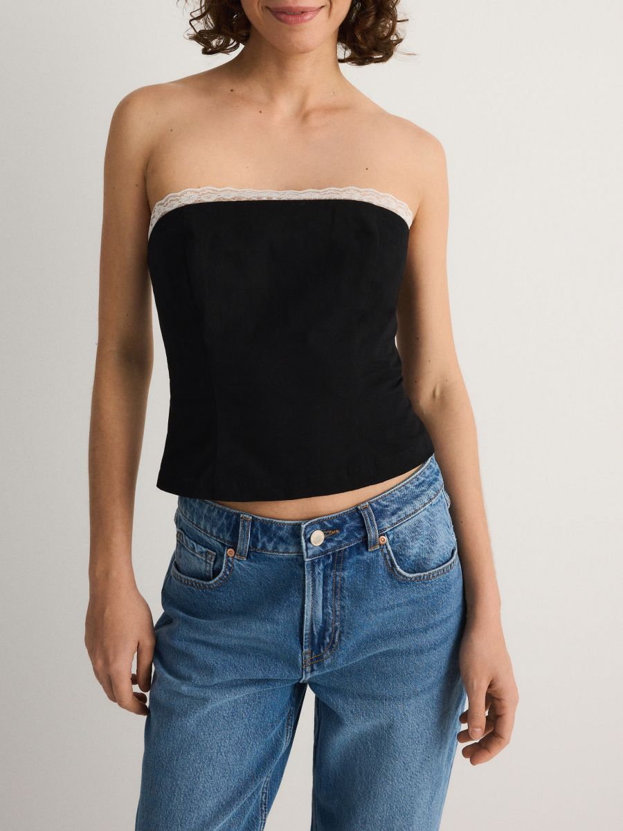LADIES` TOP - black - RESERVED - 2