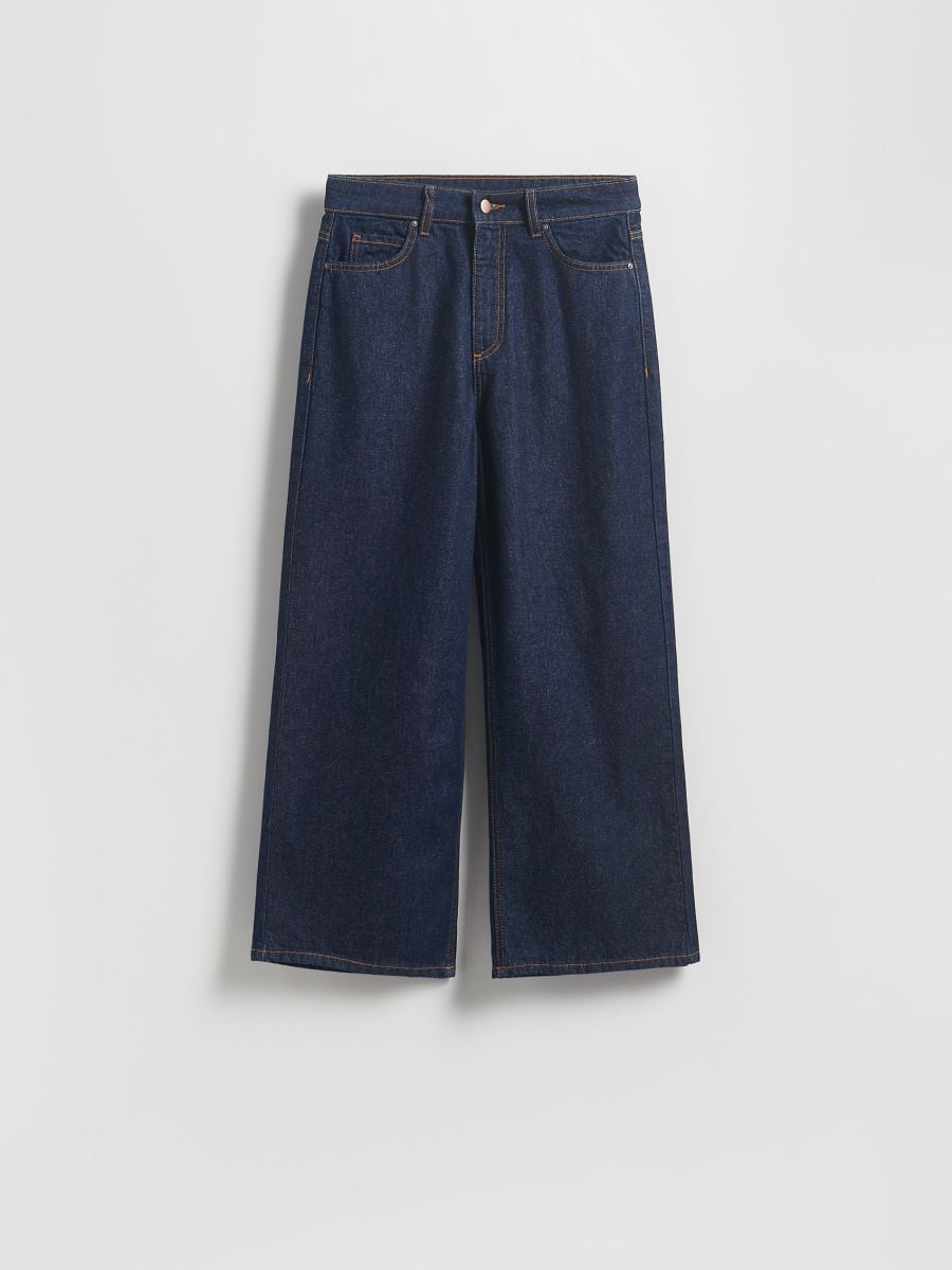 Culotte jeans - navy - RESERVED