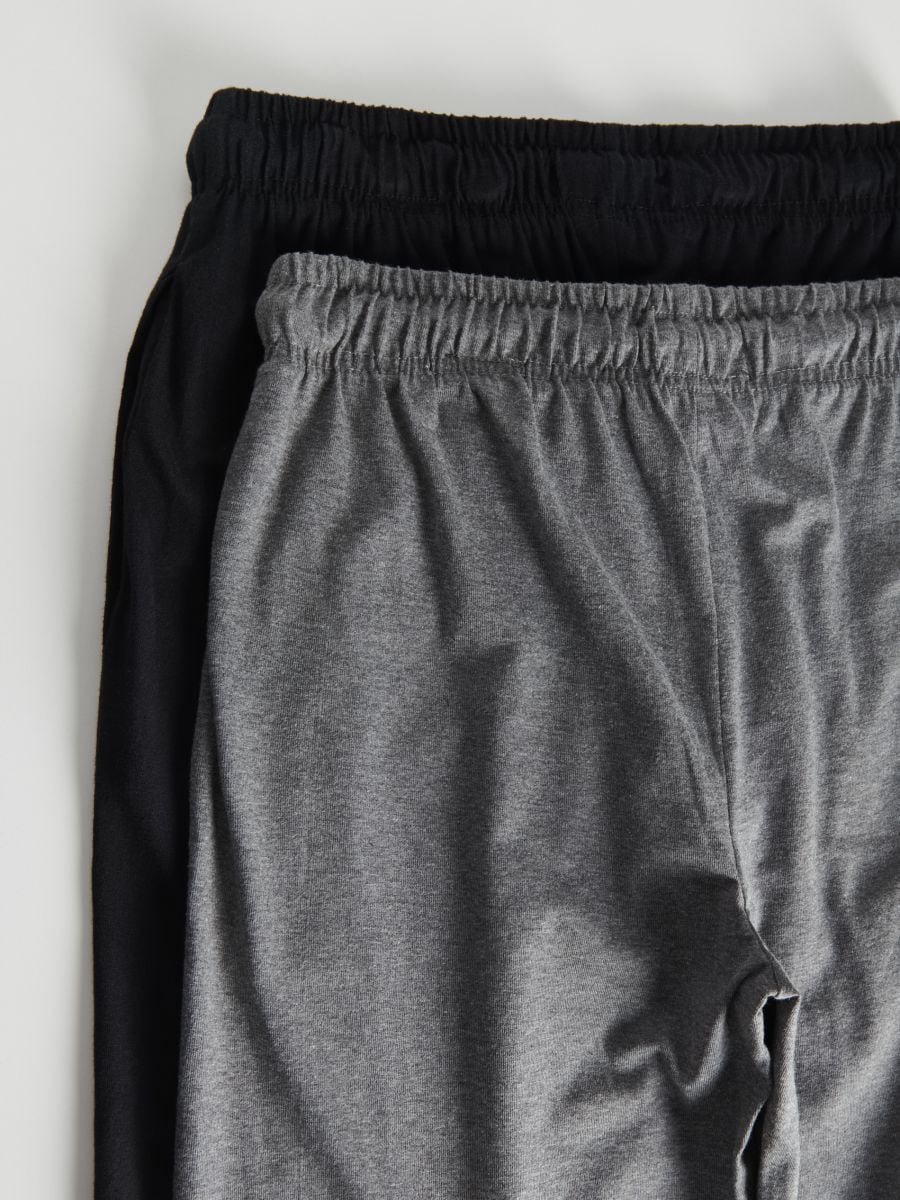 Pyjamahose, 2er-Pack - schwarz - RESERVED - 5