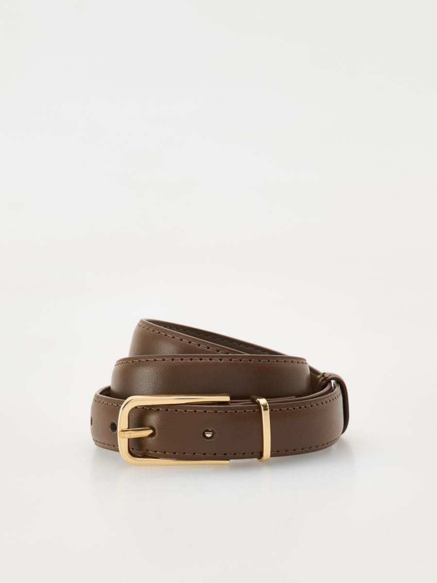 LADIES` BELT - BRUN - RESERVED