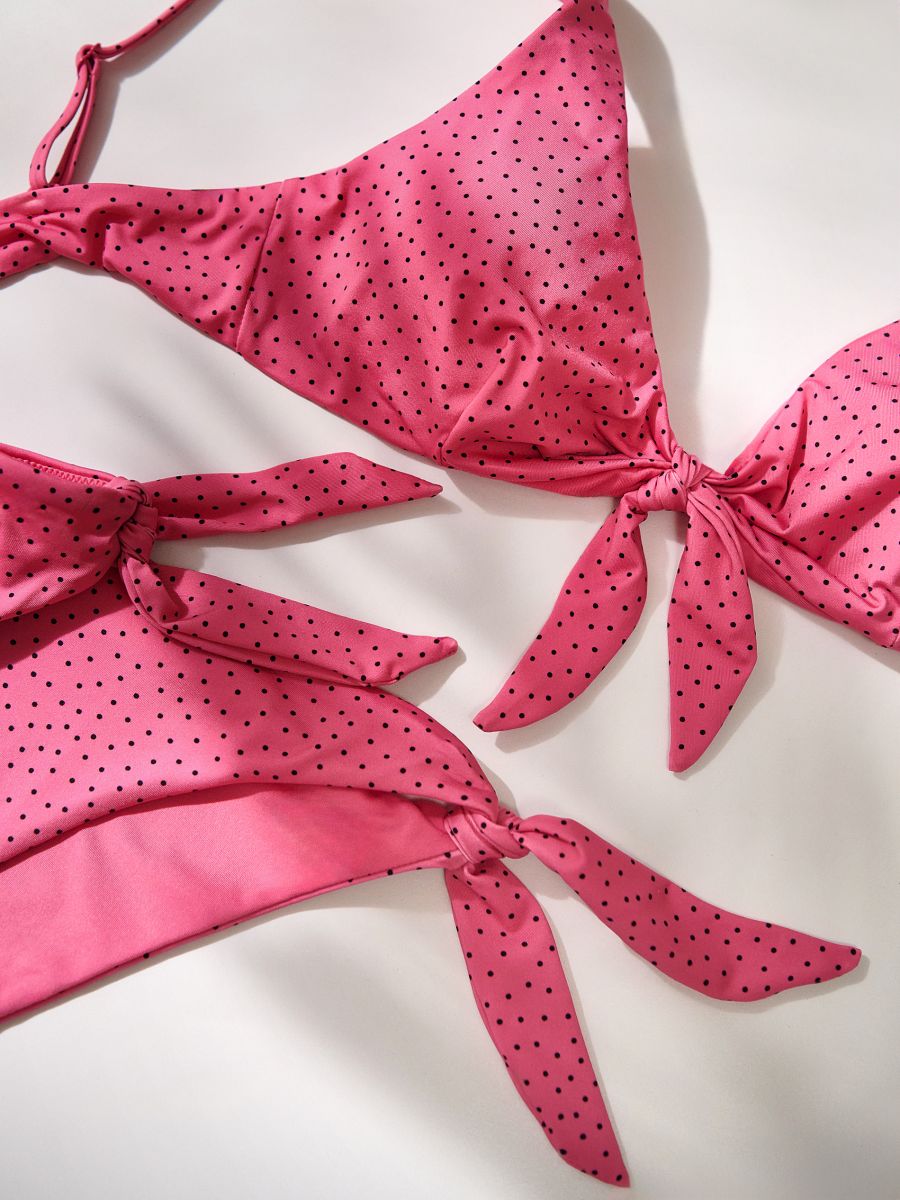 Bikini bottom - pink - RESERVED - 6