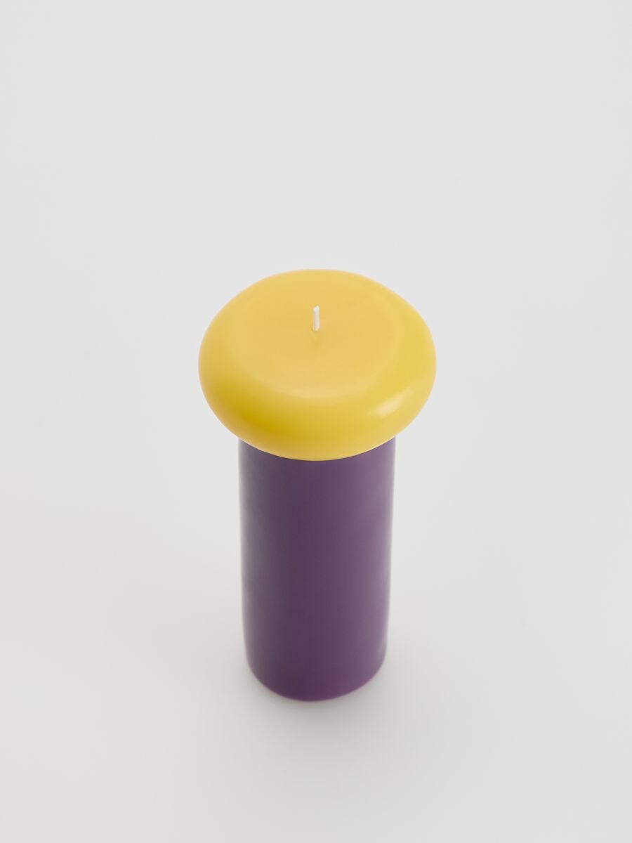 Pillar candle - multicolor - RESERVED - 3