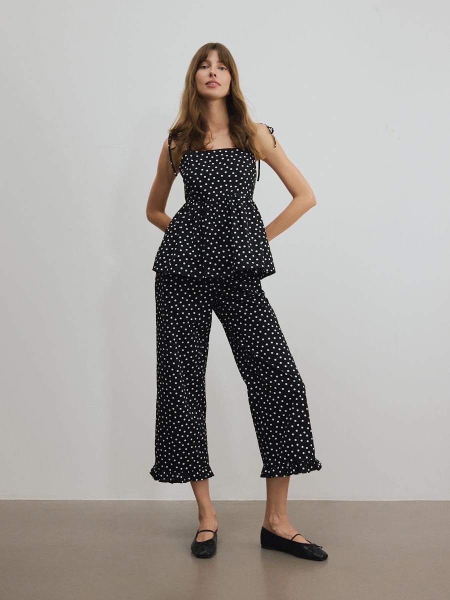 LADIES` TROUSERS - black - RESERVED