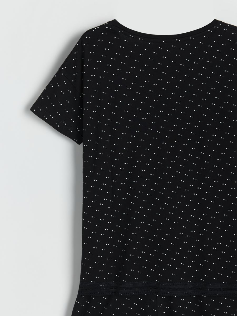 Two piece pyjama set - black - RESERVED - 7