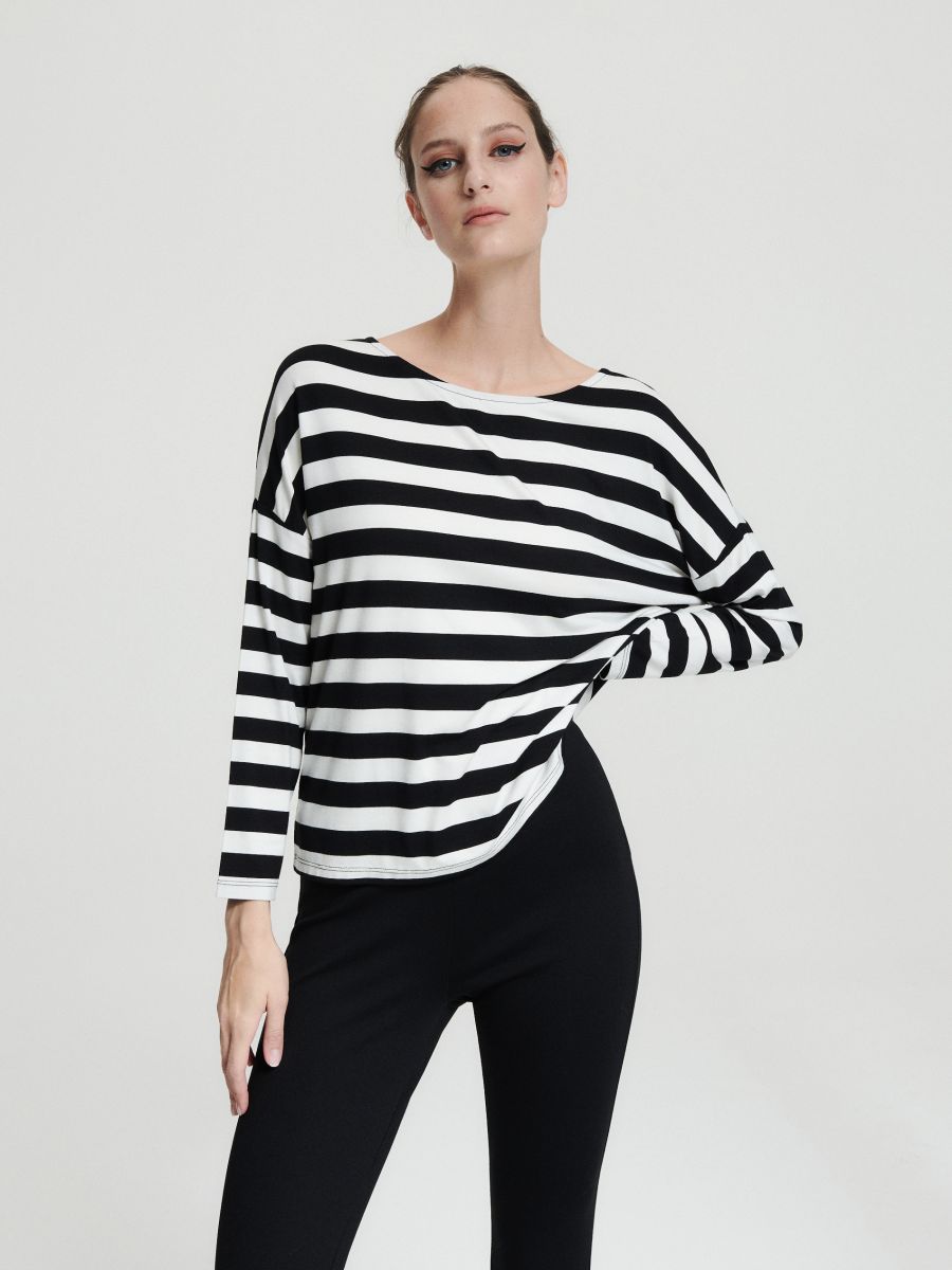 Stripe blouse - multicolor - RESERVED - 3