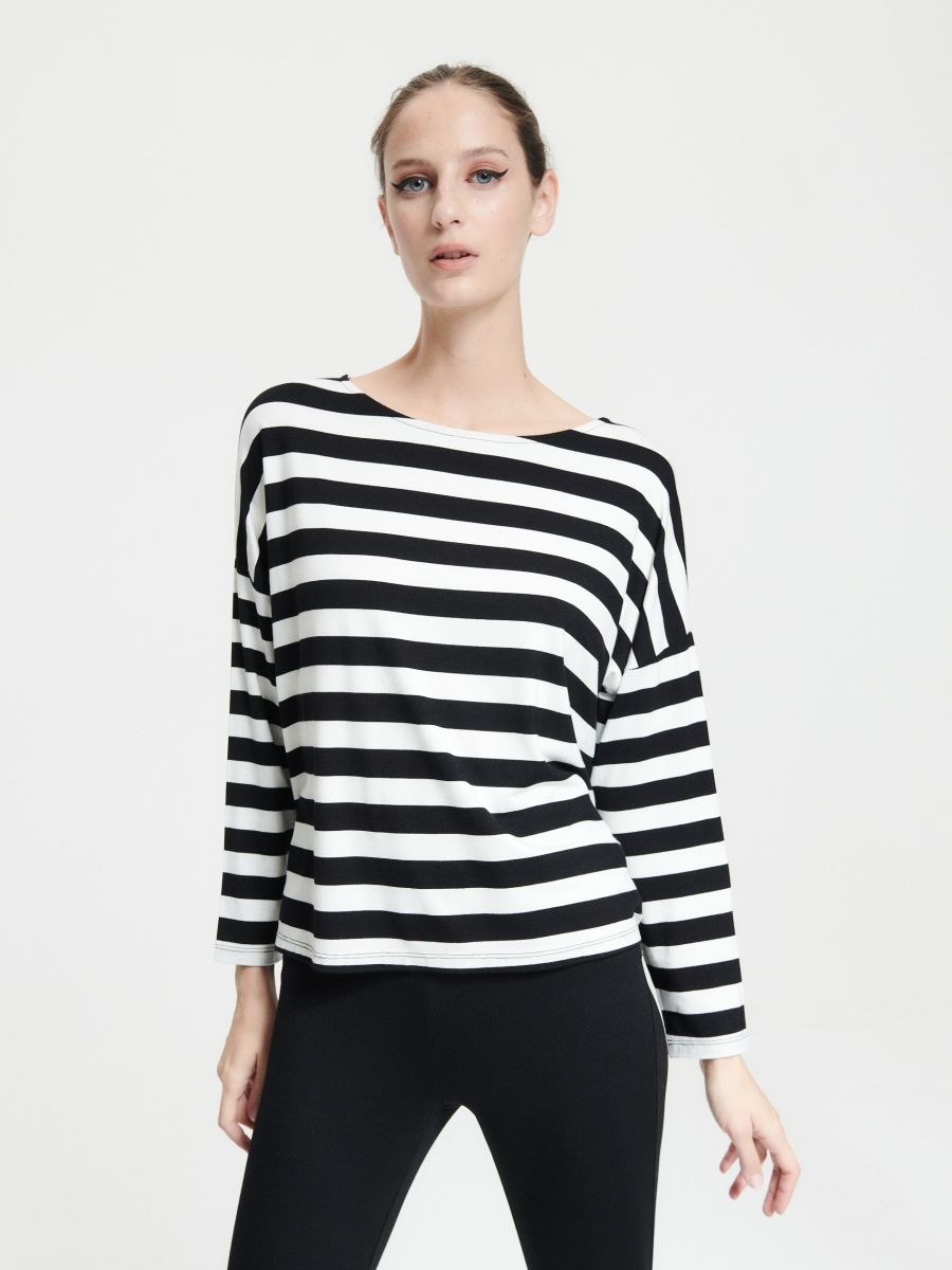 Stripe blouse - multicolor - RESERVED - 4