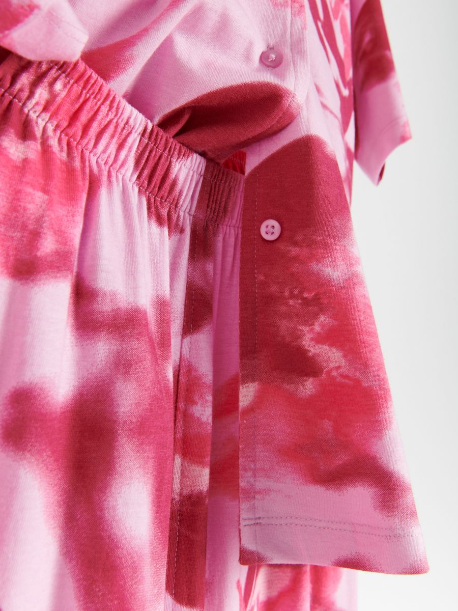 Patterned pyjama set - orchid - RESERVED - 5