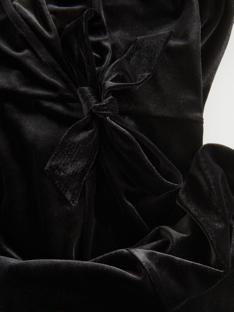 Vestito in velluto - nero - RESERVED - 5