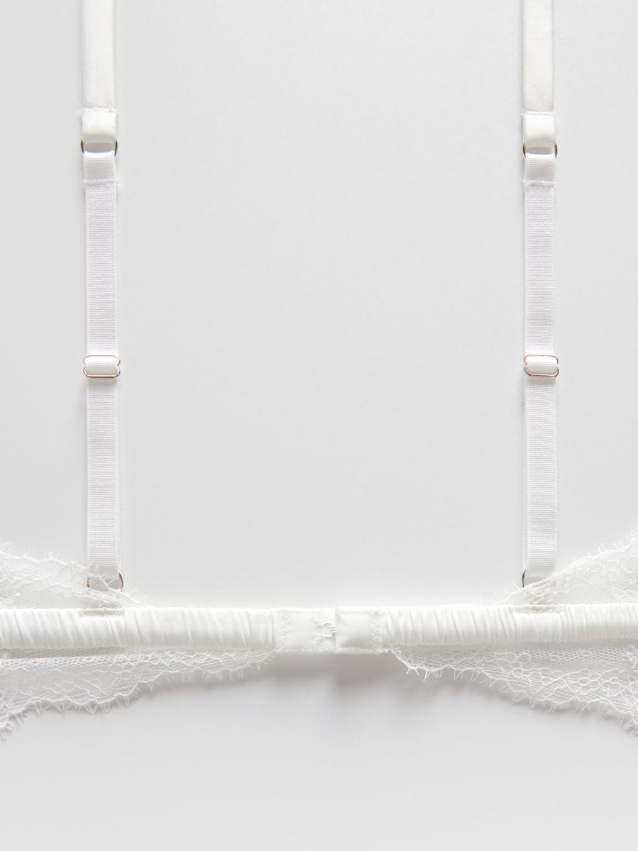 Soft lace bra COLOUR cream - RESERVED - 7645V-01X