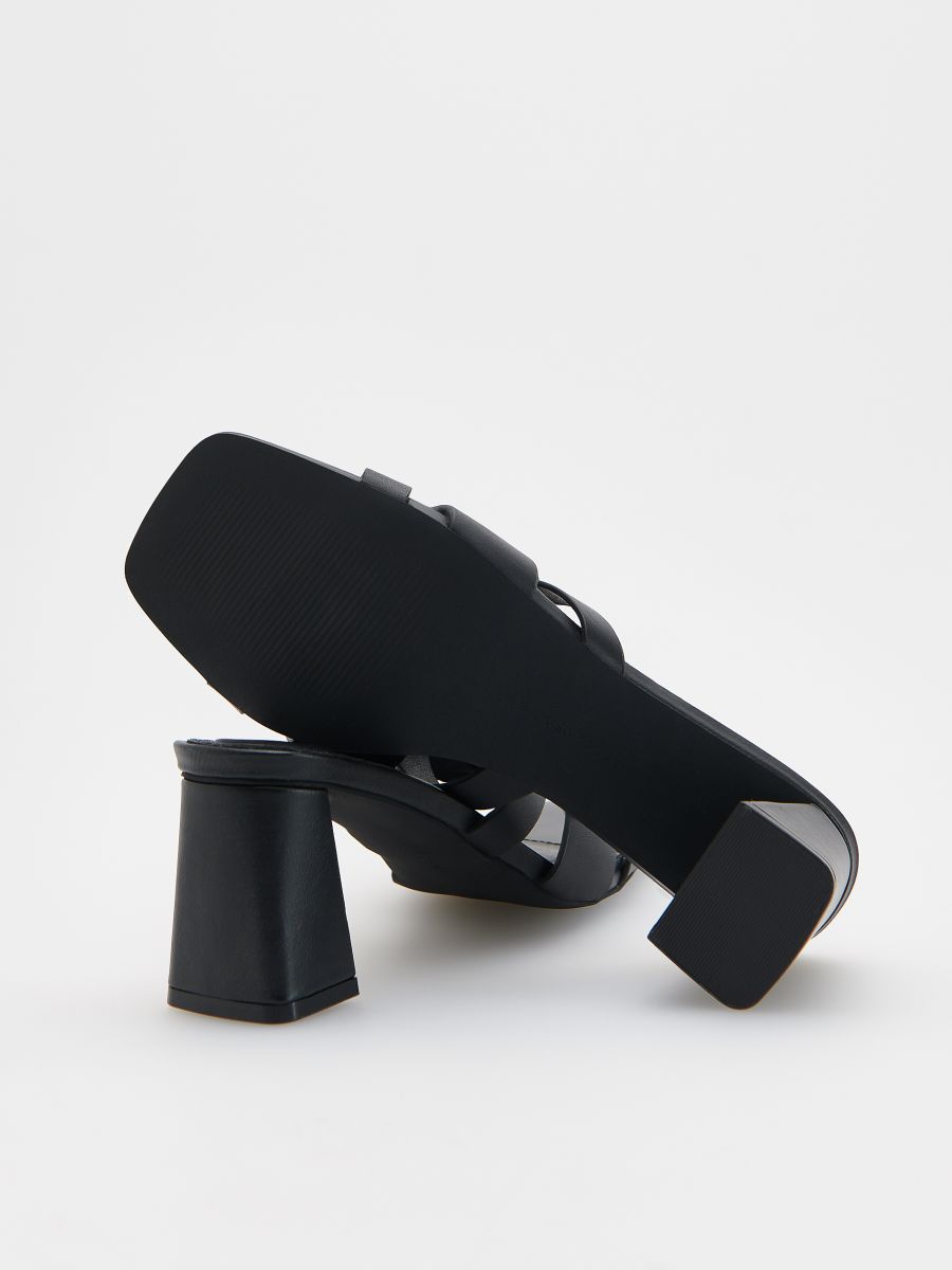 LADIES` MULES - crno - RESERVED - 5