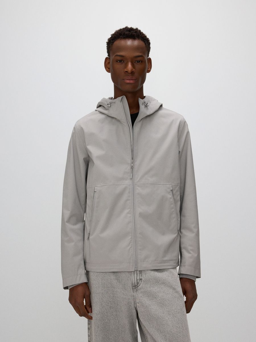 Obična jakna s kapuljačom - light grey - RESERVED