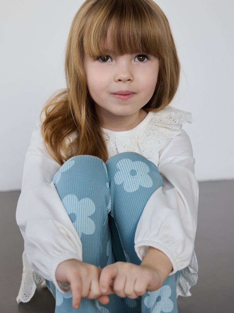 Leggings mit hohem Baumwollanteil, 2er-Pack - dunkeltürkis - RESERVED - 5