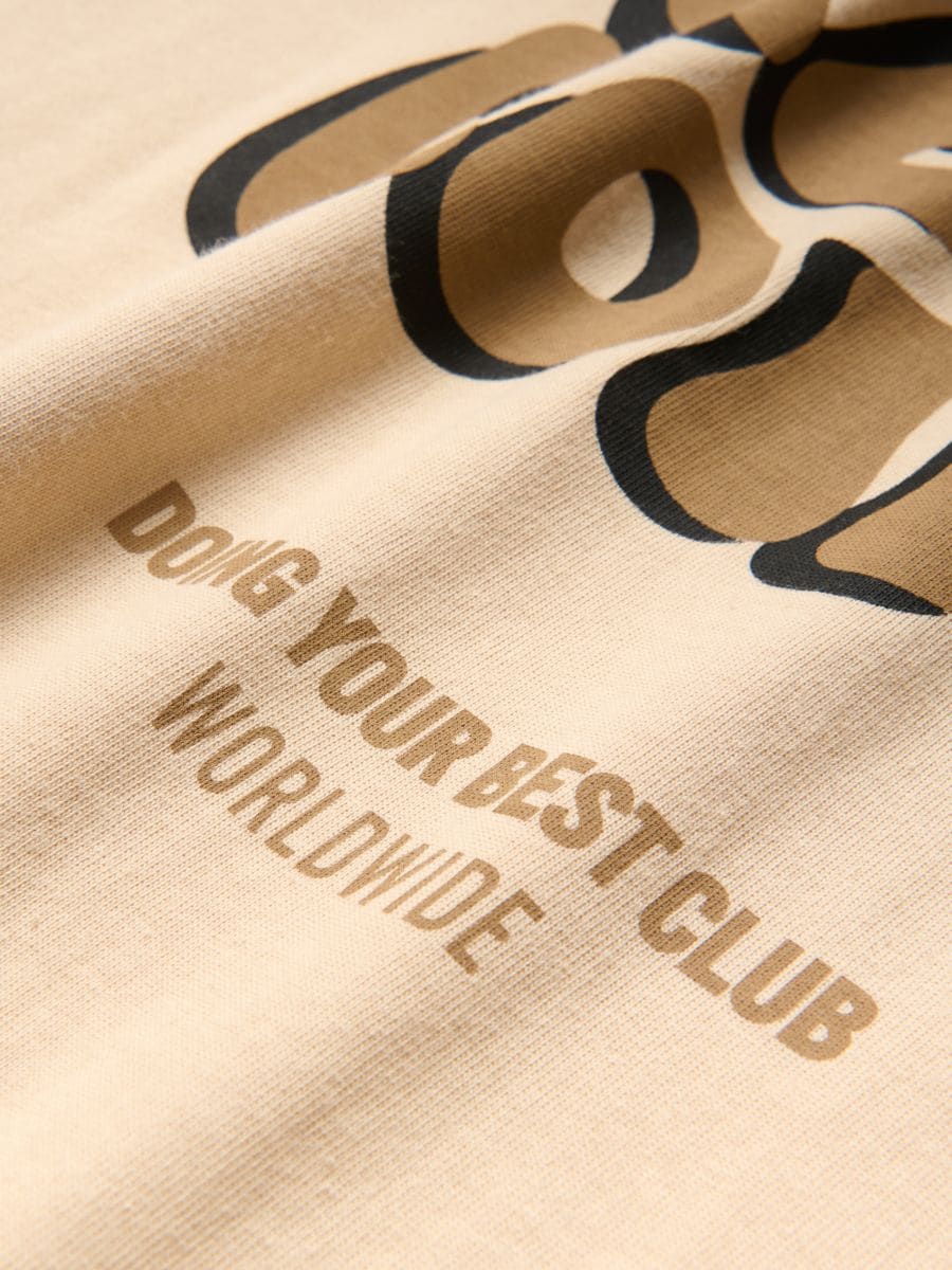T-shirt with print - beige - RESERVED - 5