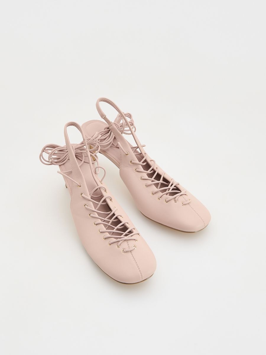 LADIES` PUMPS - dusty rose - RESERVED - 3