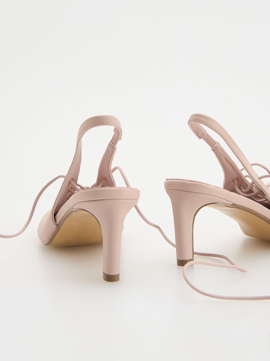 LADIES` PUMPS - dusty rose - RESERVED - 4