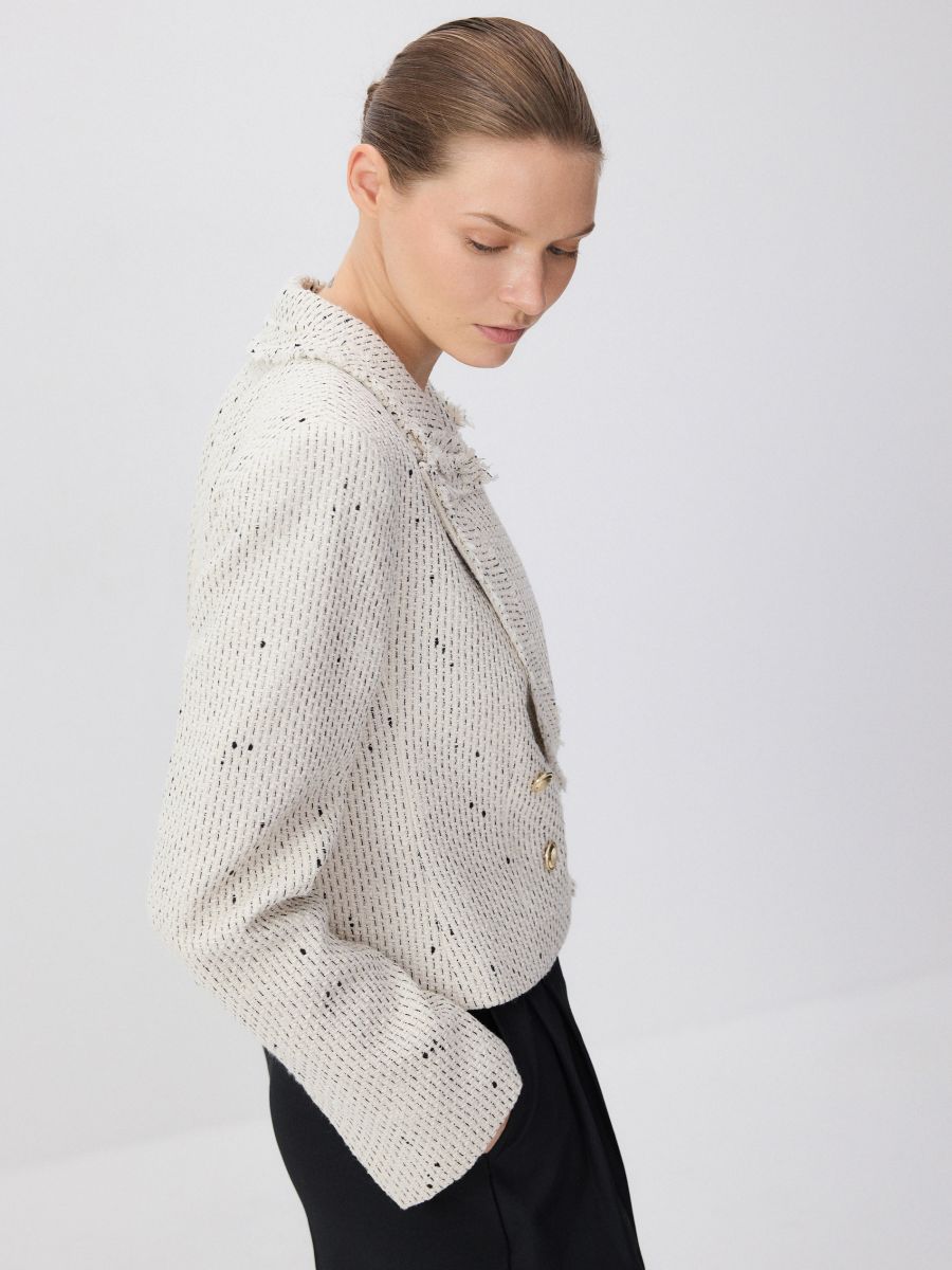 LADIES` BLAZER - multicolor - RESERVED - 2