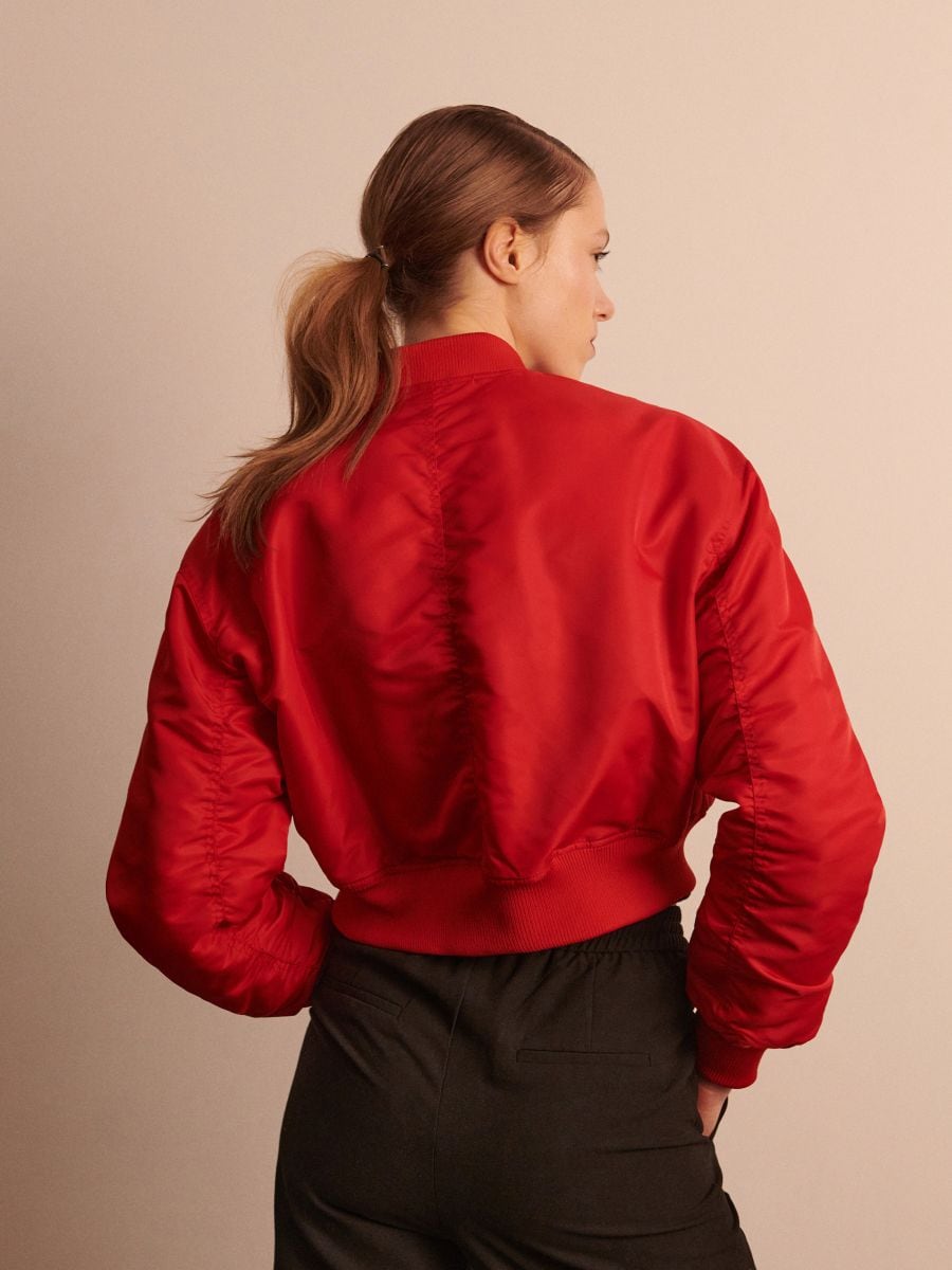 LADIES` OUTER JACKET - crvena - RESERVED - 3
