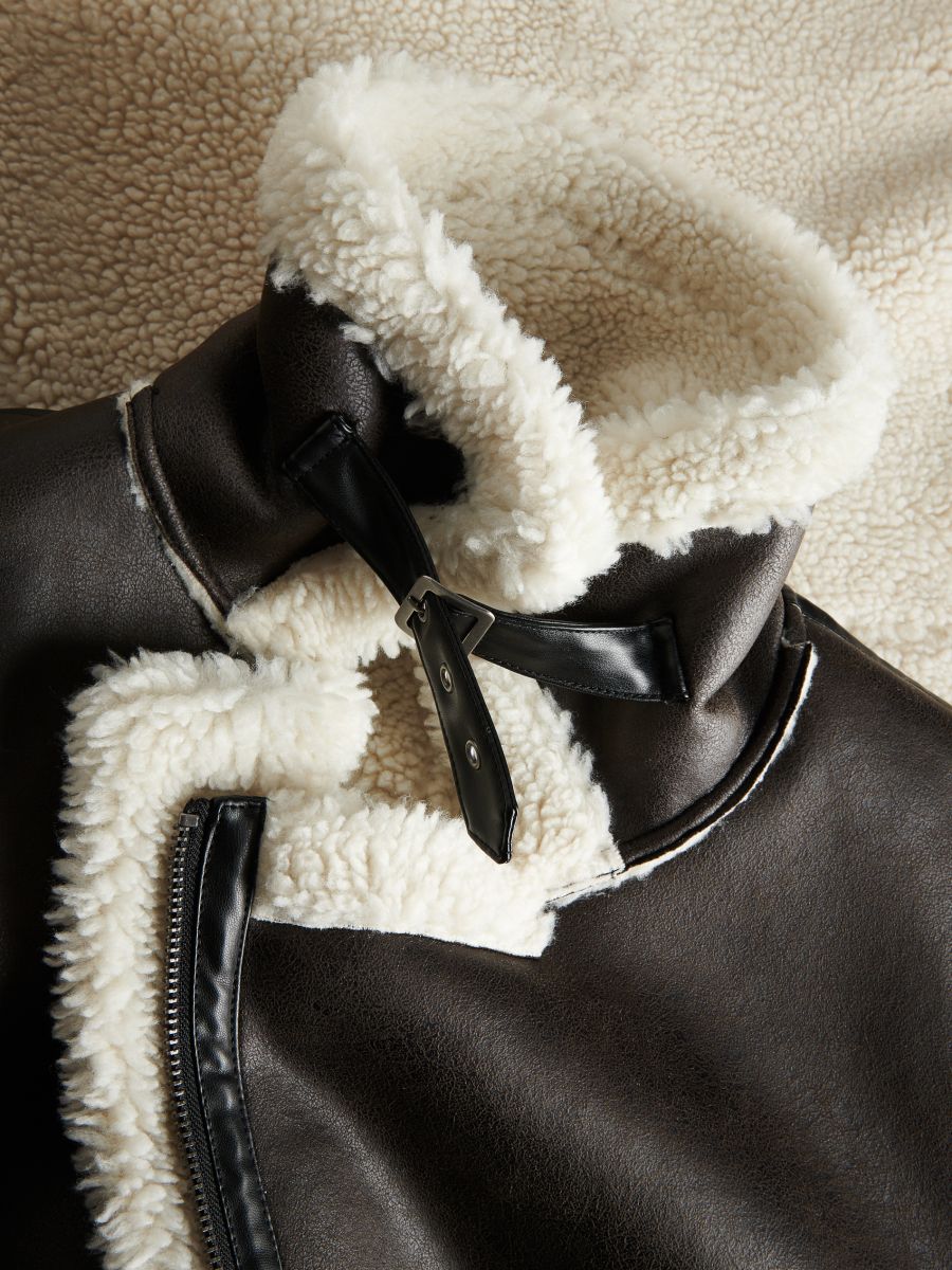 商品画像：ジャケット・アウター Argue Culture LEATHER FUR CLASSIC 1