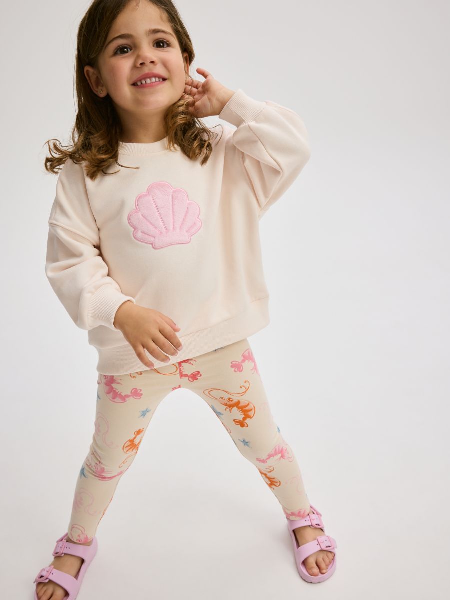 Legging à motif - nude - RESERVED - 4