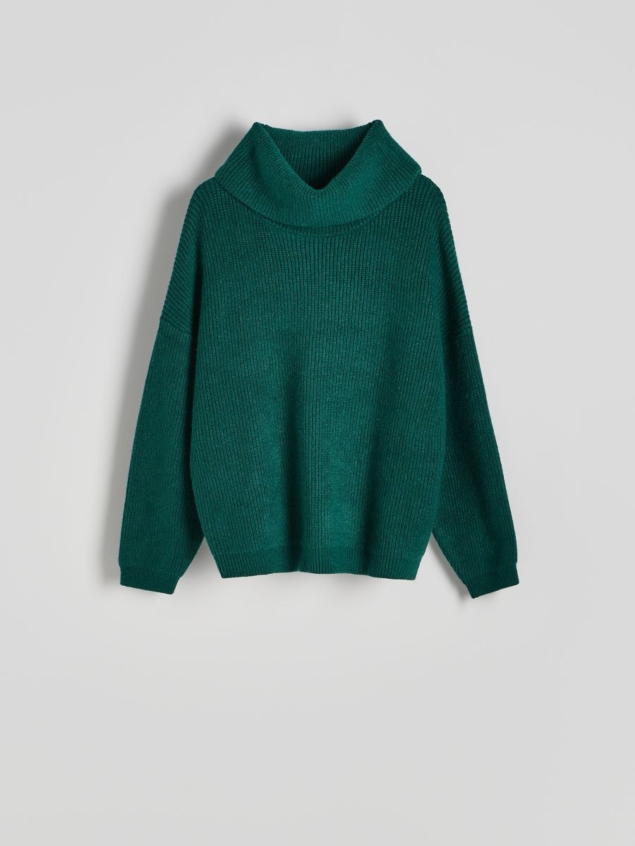 Womens oversized turtleneck discount