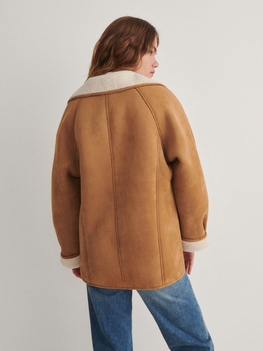 LADIES` OUTER JACKET - bež - RESERVED - 5