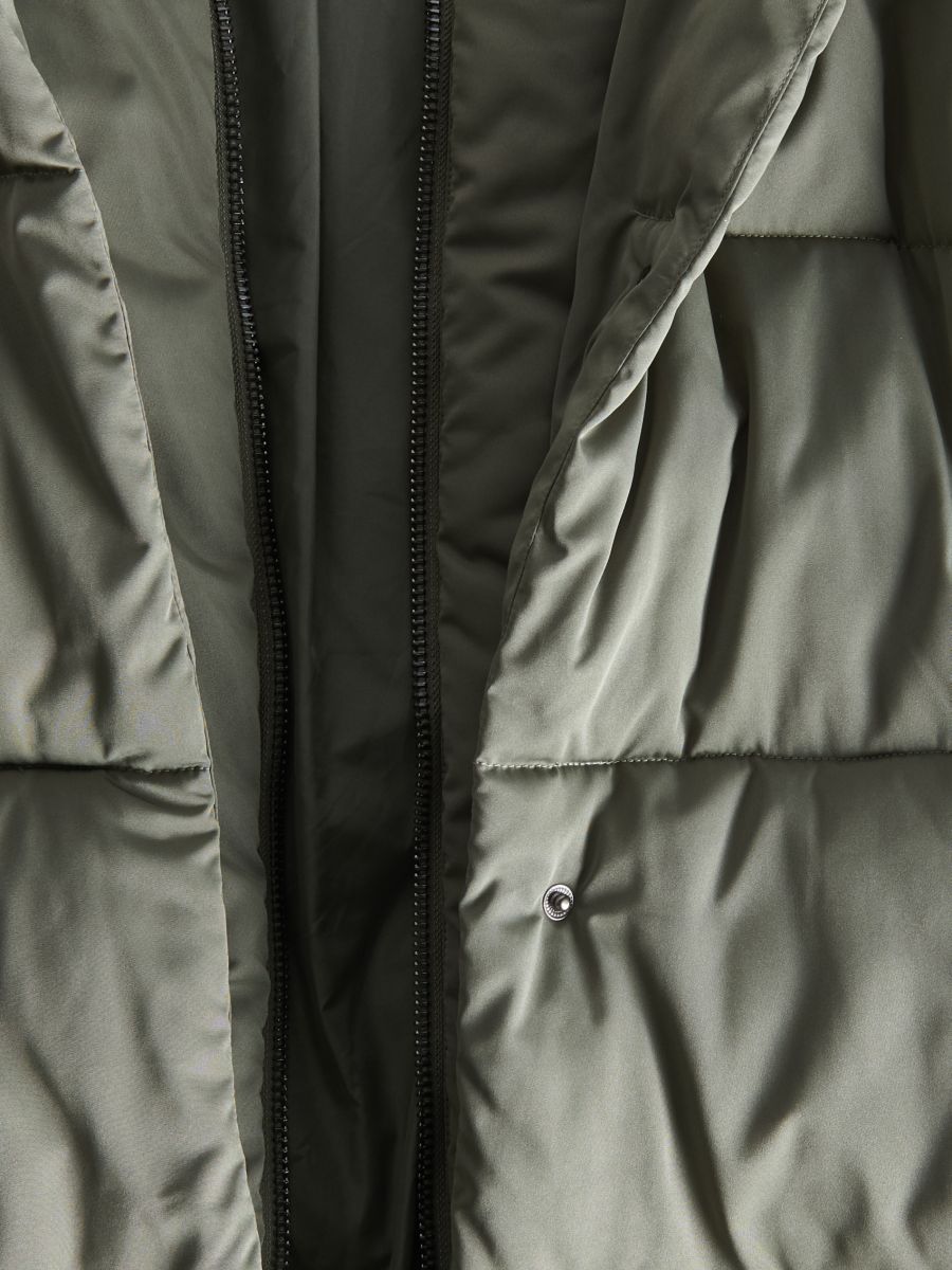 Quilted coat - green - RESERVED - 5
