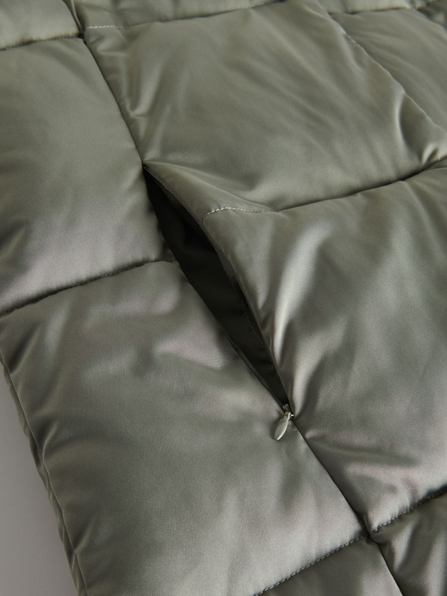 Quilted coat - green - RESERVED - 6