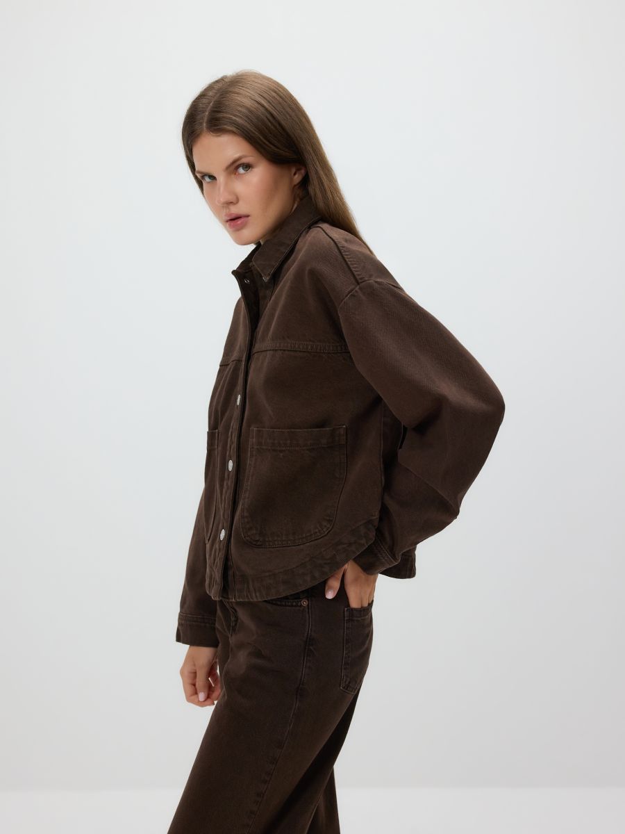 Farmering zsebekkel - dark grey jeans - RESERVED